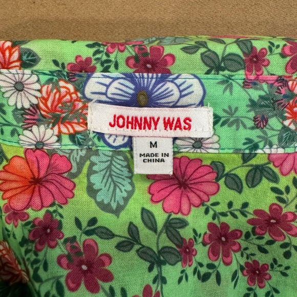 Johnny Was Cotton Blouse - Size Medium - Picture 9 of 12